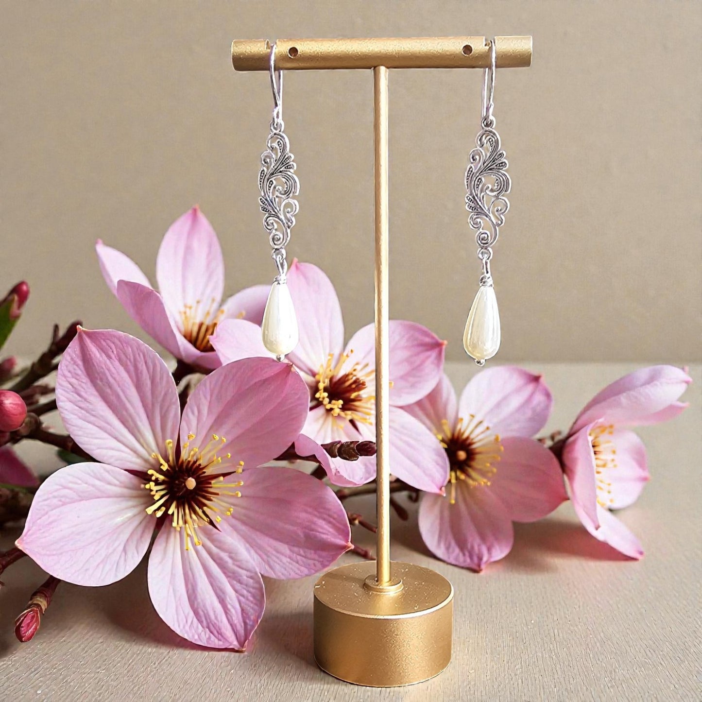 Pearl Drop Earrings