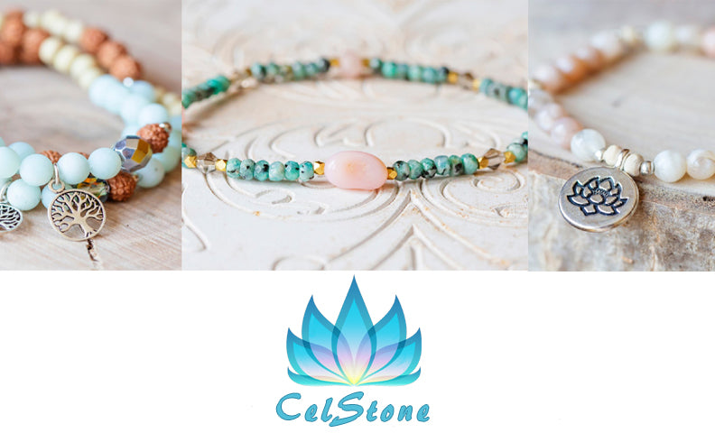 HAND-CRAFTED STONE AND CRYSTAL JEWELRY