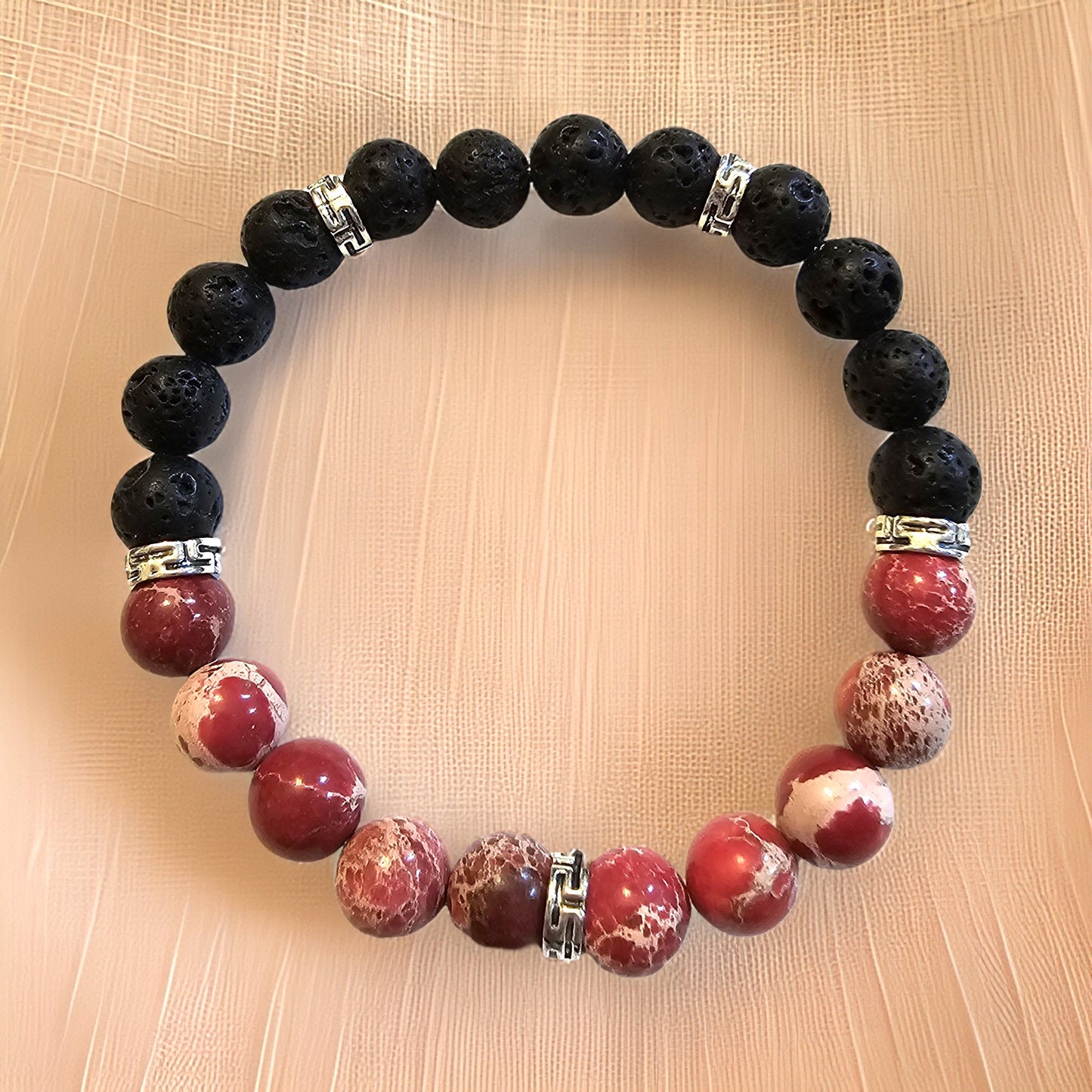 Aromatherapy Bracelet - Jasper Bracelet - CelStone Jewelry