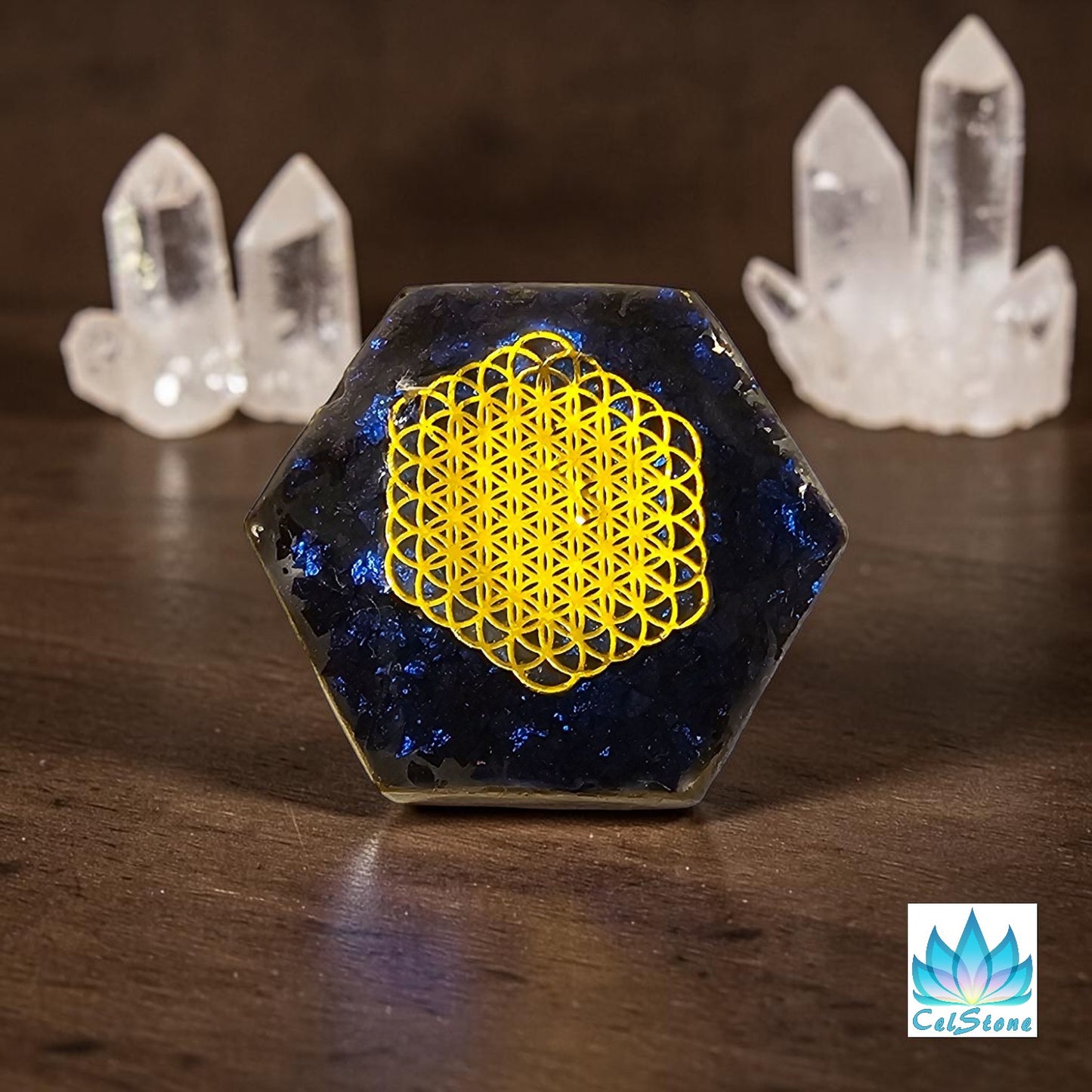 Dark Blue Hex Pocket OG
