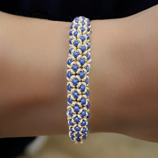 Chenille Stitch Bracelet