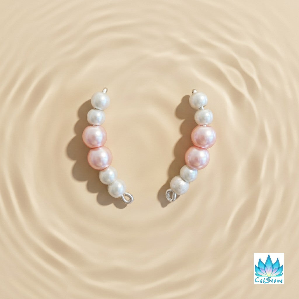 Pearl Ear Climber Earrings