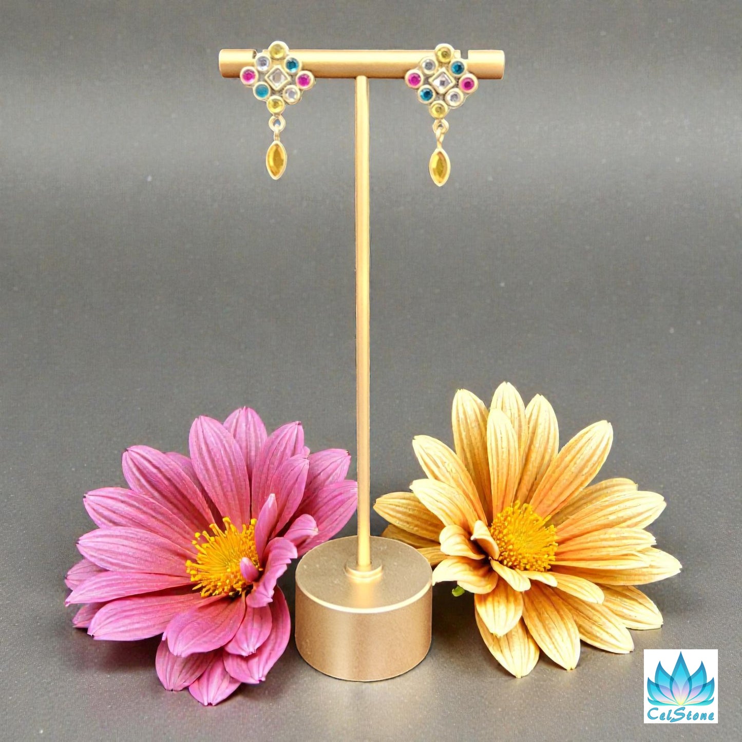 Kundan Stone Earrings