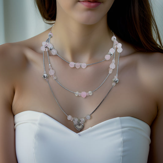 Three-Tiered Jewelry - Illusion Necklace Design - CelStone Jewelry