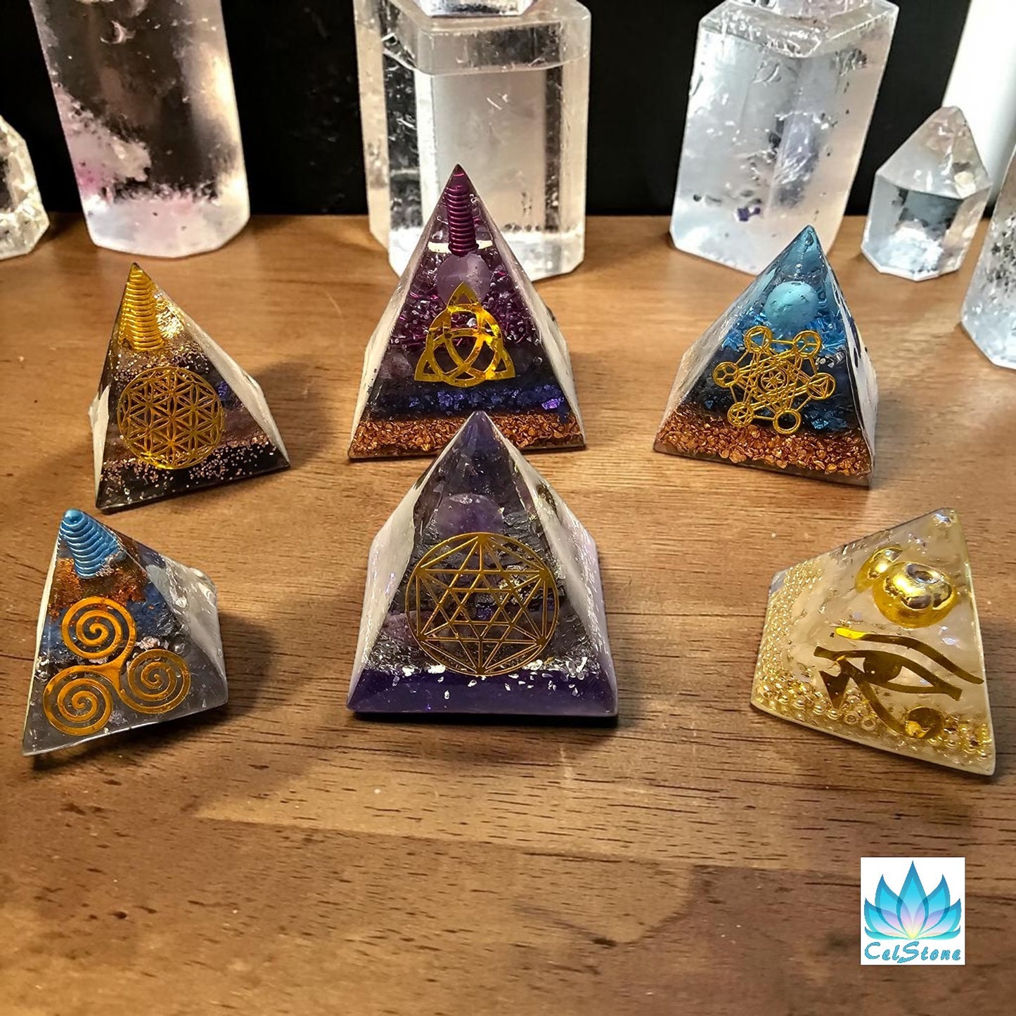 Orgonite Pyramids
