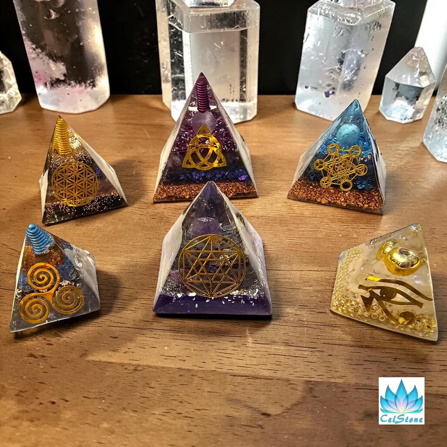 Orgonite Pyramids