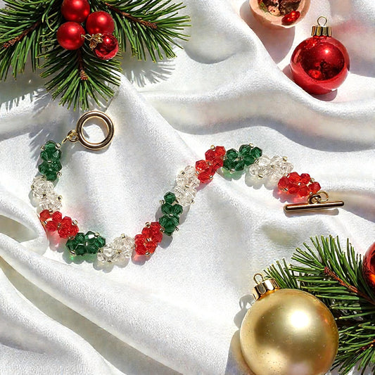 Christmas Crystal Bracelet